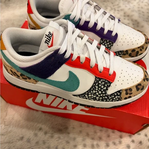 Nike Wmns Dunk Low SE 'Safari Size 6 - Picture 6 of 6